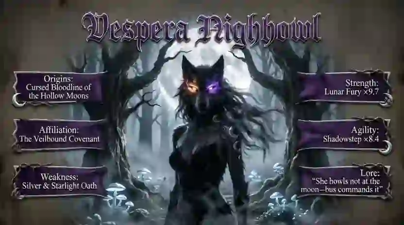 Unique Girl Werewolf Names
