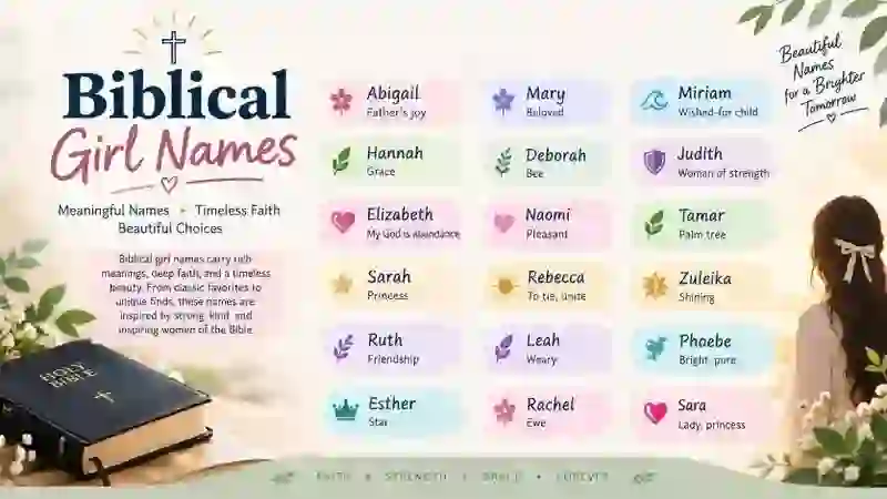 Biblical Girl Names