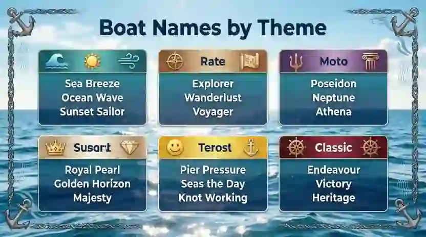 Boat Names by Theme