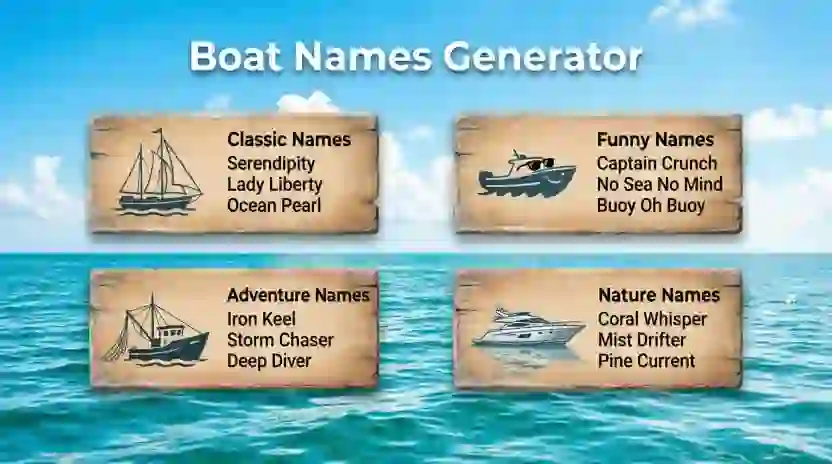 Boat Names Generator