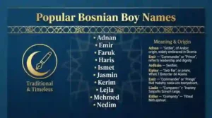 Bosnian Boy Names
