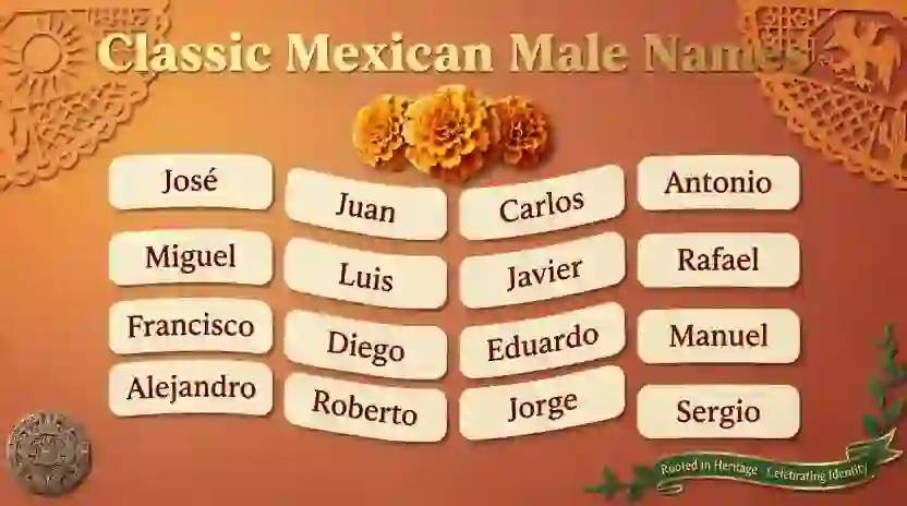 Classic Mexican Male Names