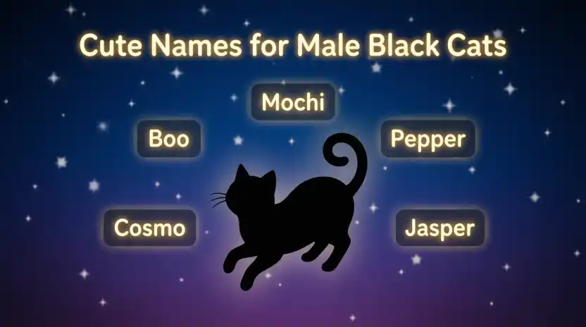 Cute Names for Male Black Cats