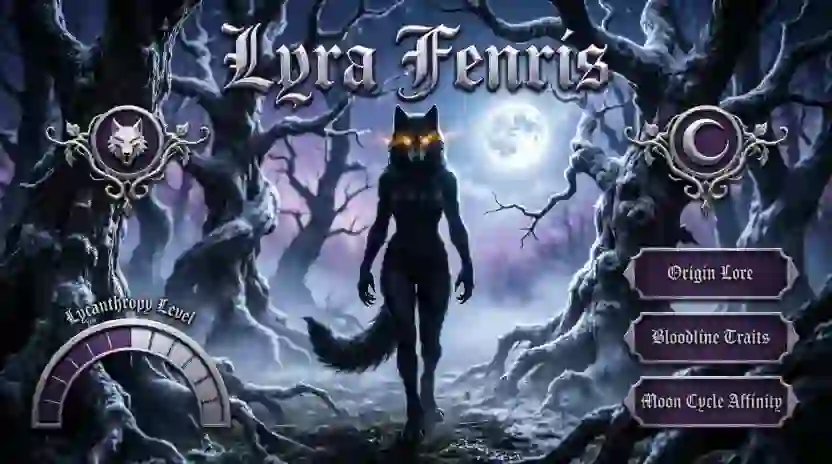 Dark Werewolf Girl Names