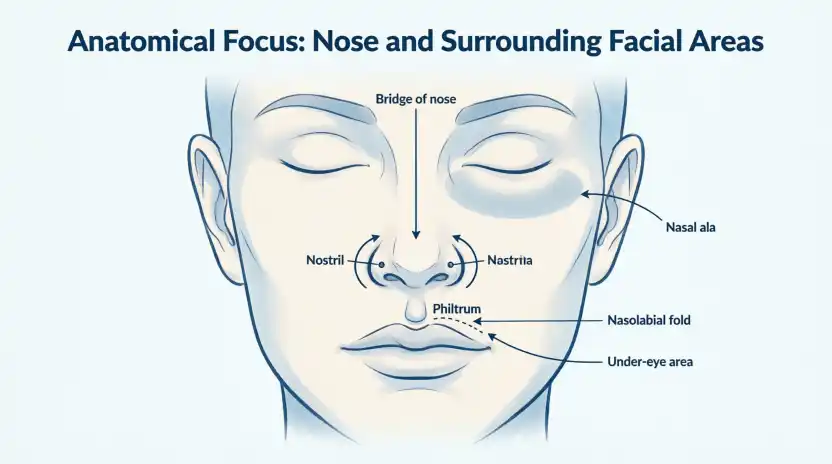 Face Parts Around the Nose