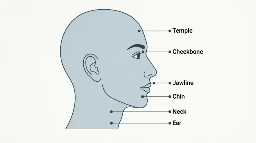 Face Parts on the Side