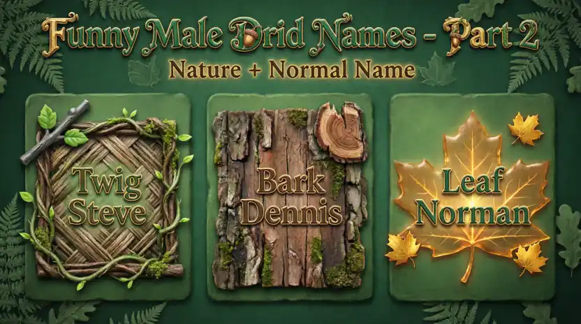 funny druid names