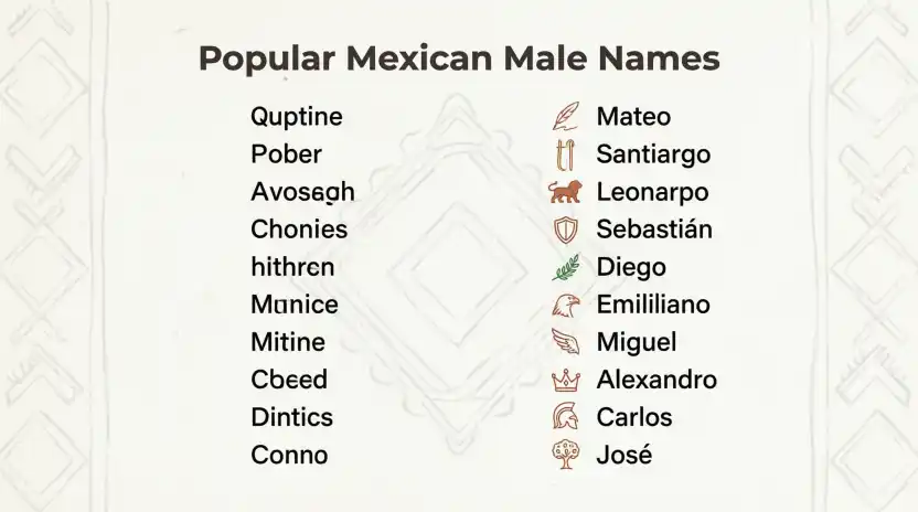 Mexican Names Male