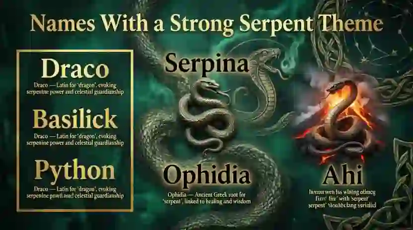 Names With a Strong Serpent Theme