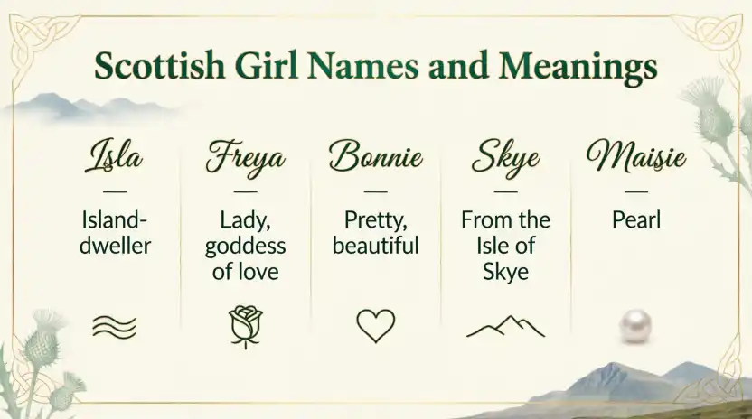 Scottish Girl Names and Meanings