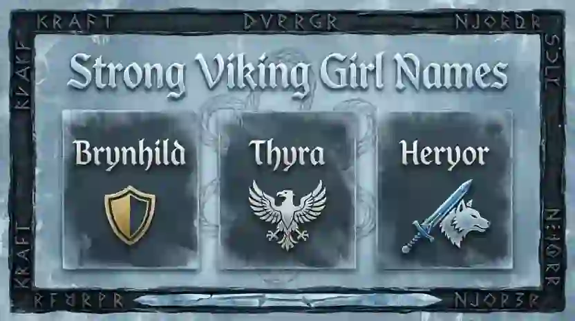 Strong Viking Girl Names