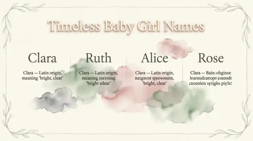Timeless Baby Girl Names