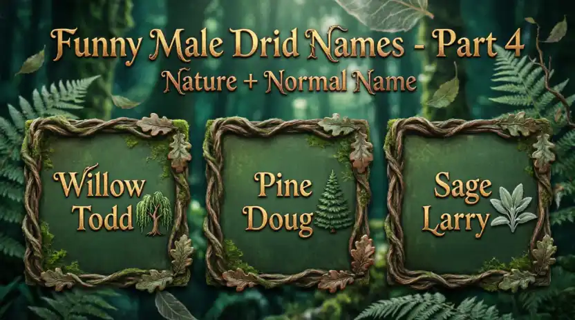 Use Nature + A Normal Name