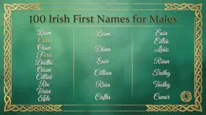 100 Irish First Names for Males