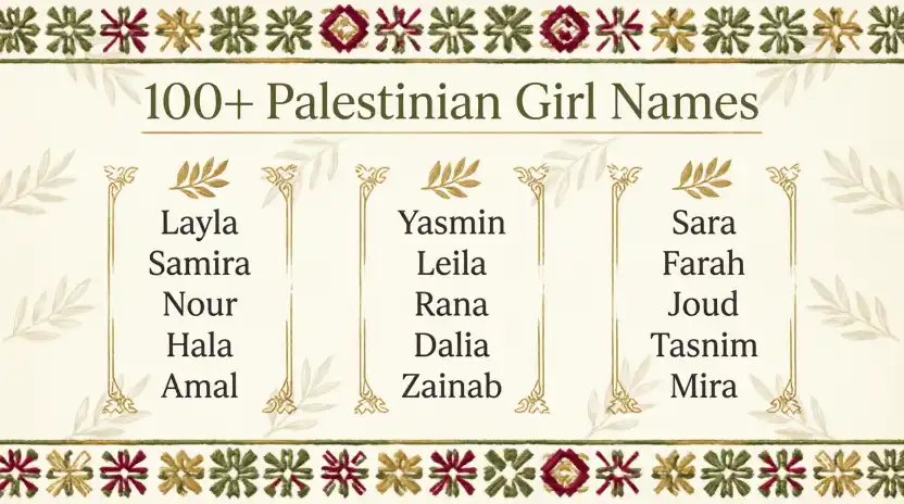 100+ Palestinian Girl Names