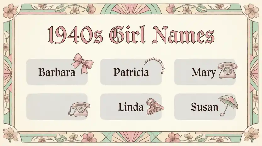 1940s Girl Names