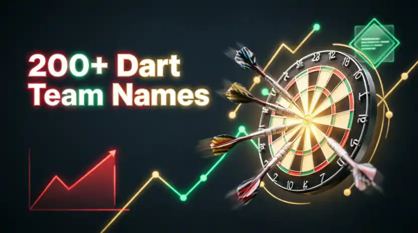 200+ Dart Team Names