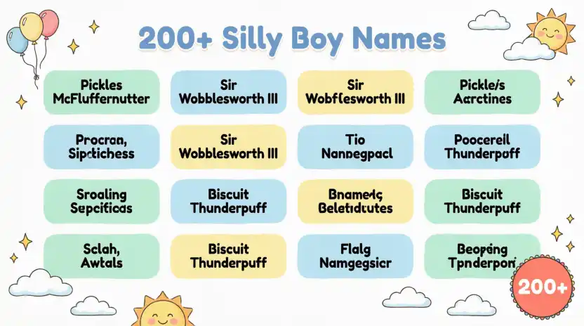 200-silly-boy-names