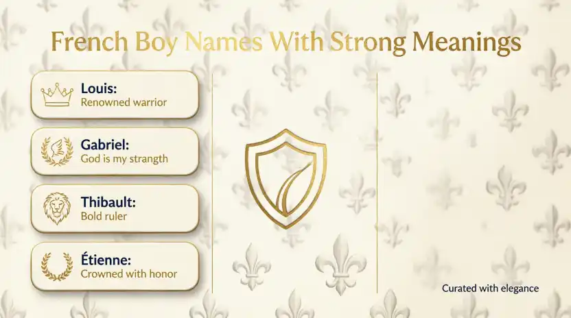 French Boy Names With Strong Meanings