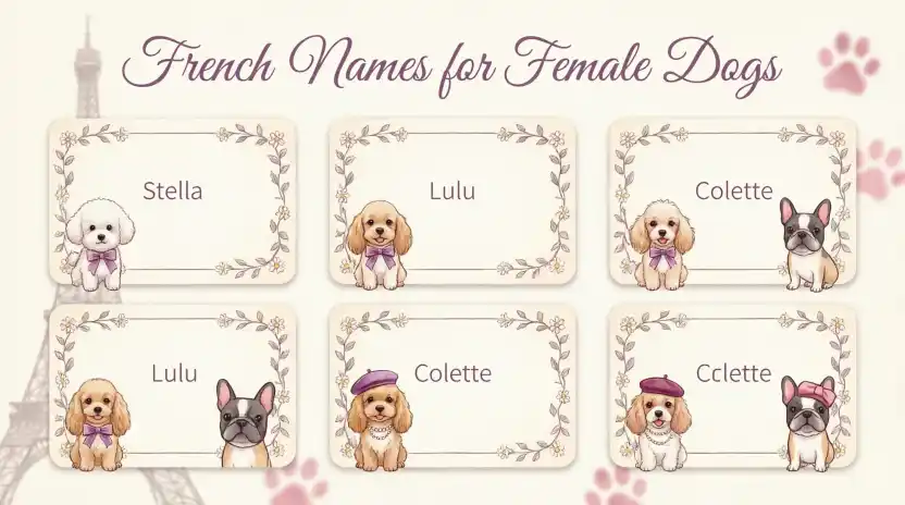 French Names for Female Dogs