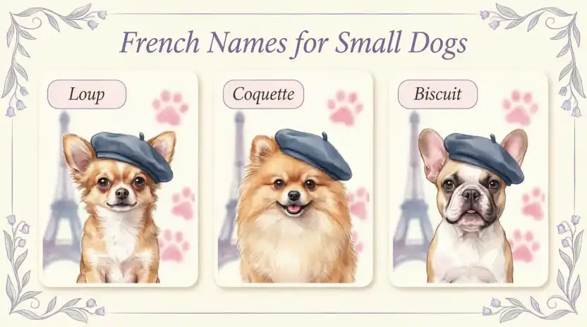 French Names for Small Dogs