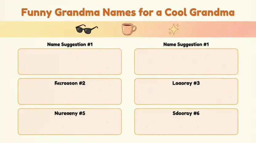 Funny Grandma Names for a Cool Grandma