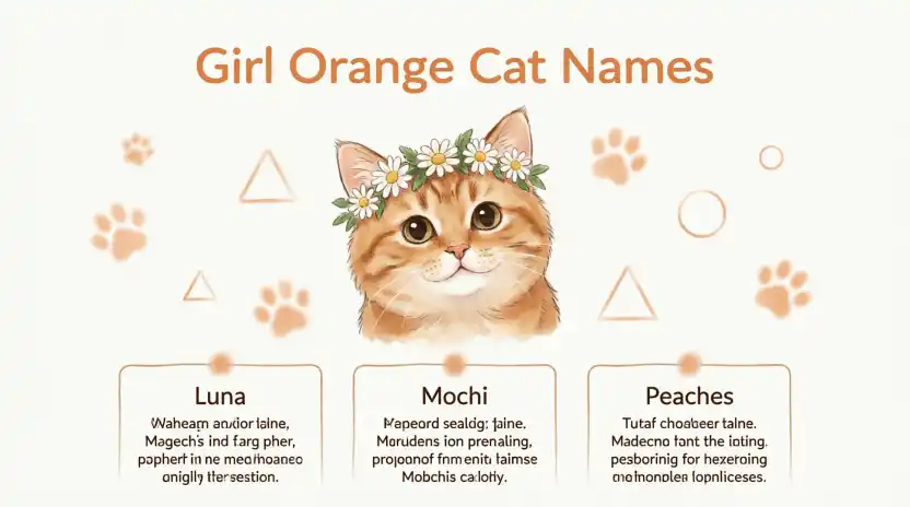 Girl Orange Cat Names