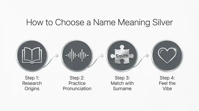 How to Choose a Name Meaning Silver