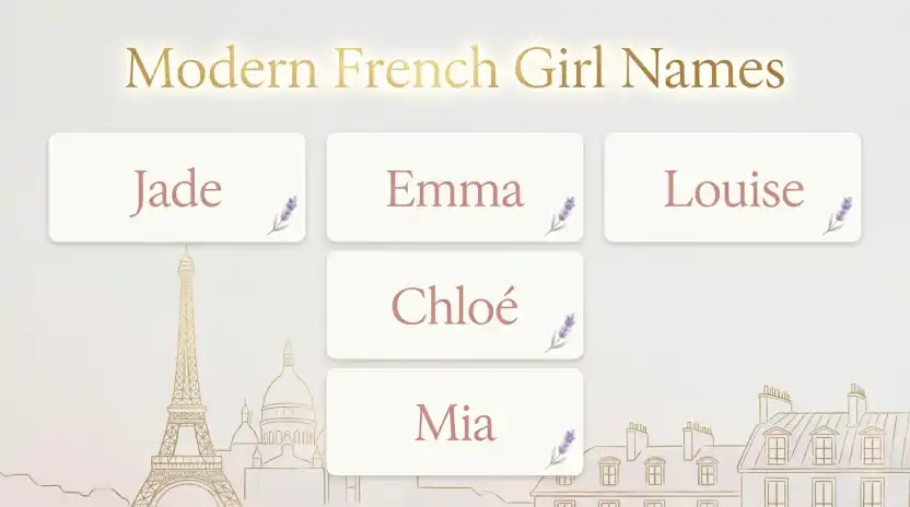 Modern French Girl Names