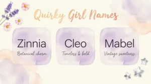 Quirky Girl Names