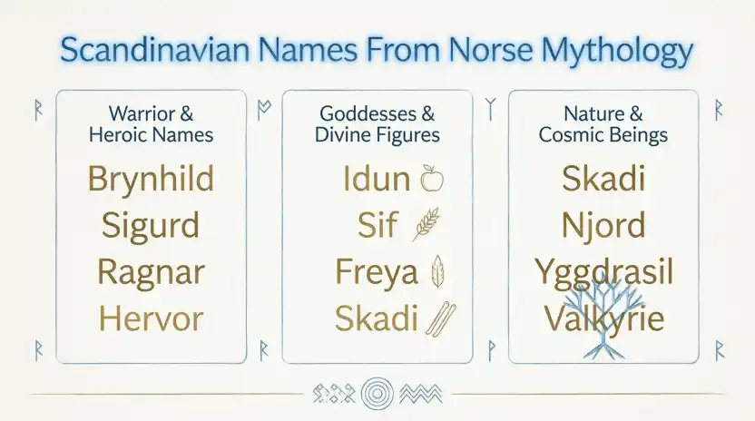 Scandinavian Names From Norse Mythology