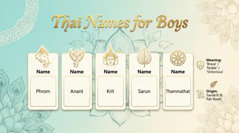 Thai Names for Boys