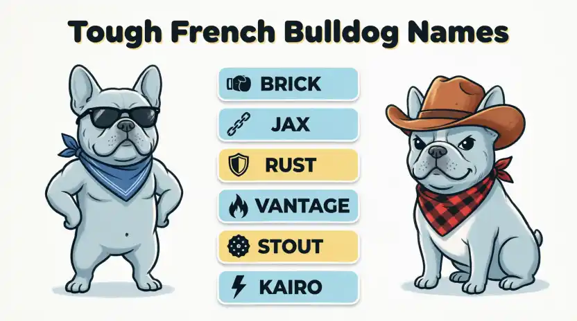 Tough French Bulldog Names